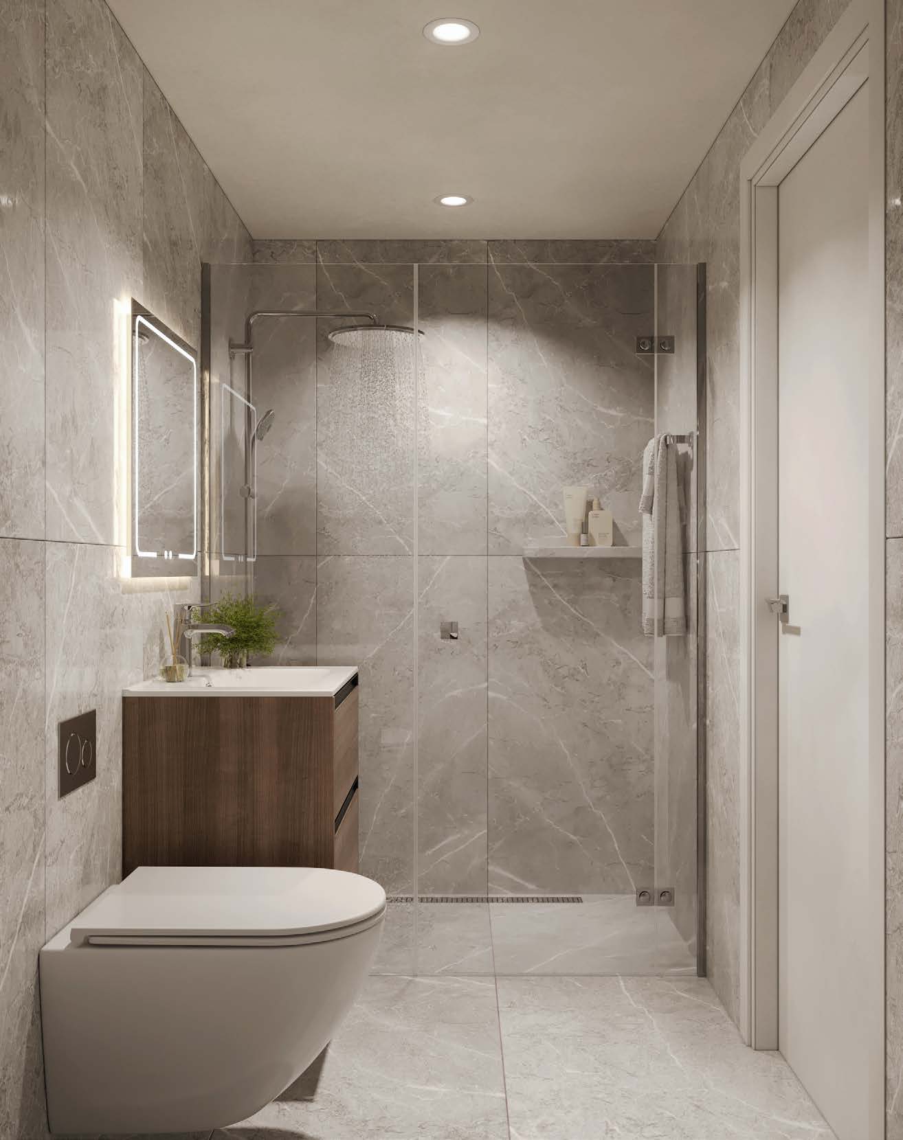 Contemporary bathroom