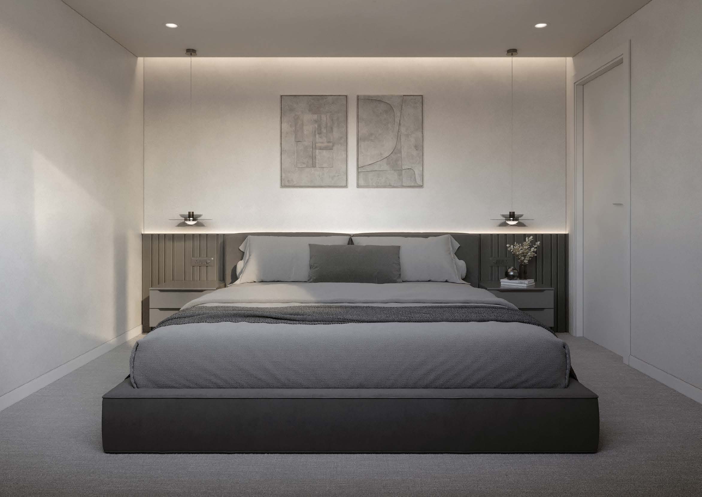 Modern bedroom