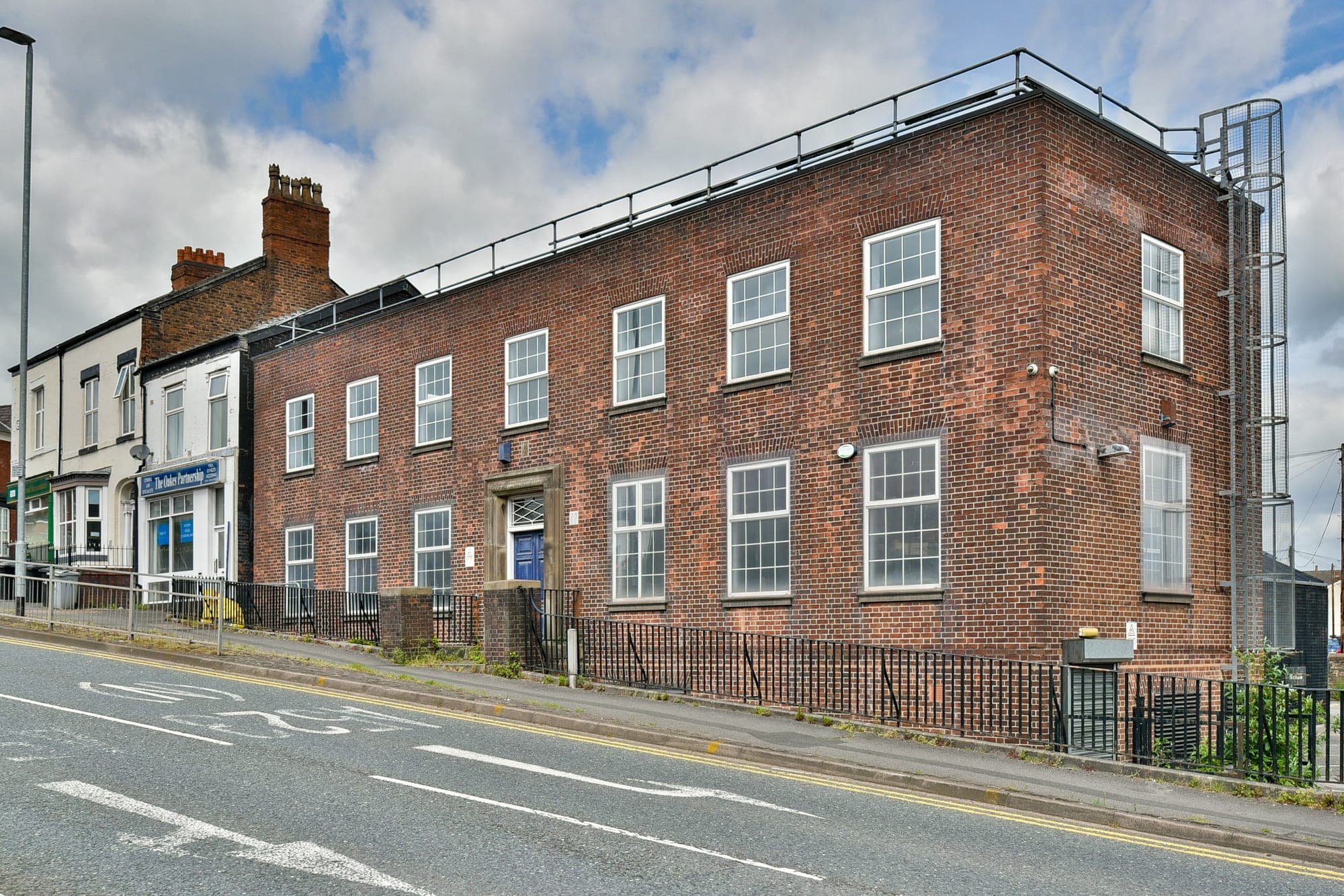 The Macclesfield courthouse building before conversion