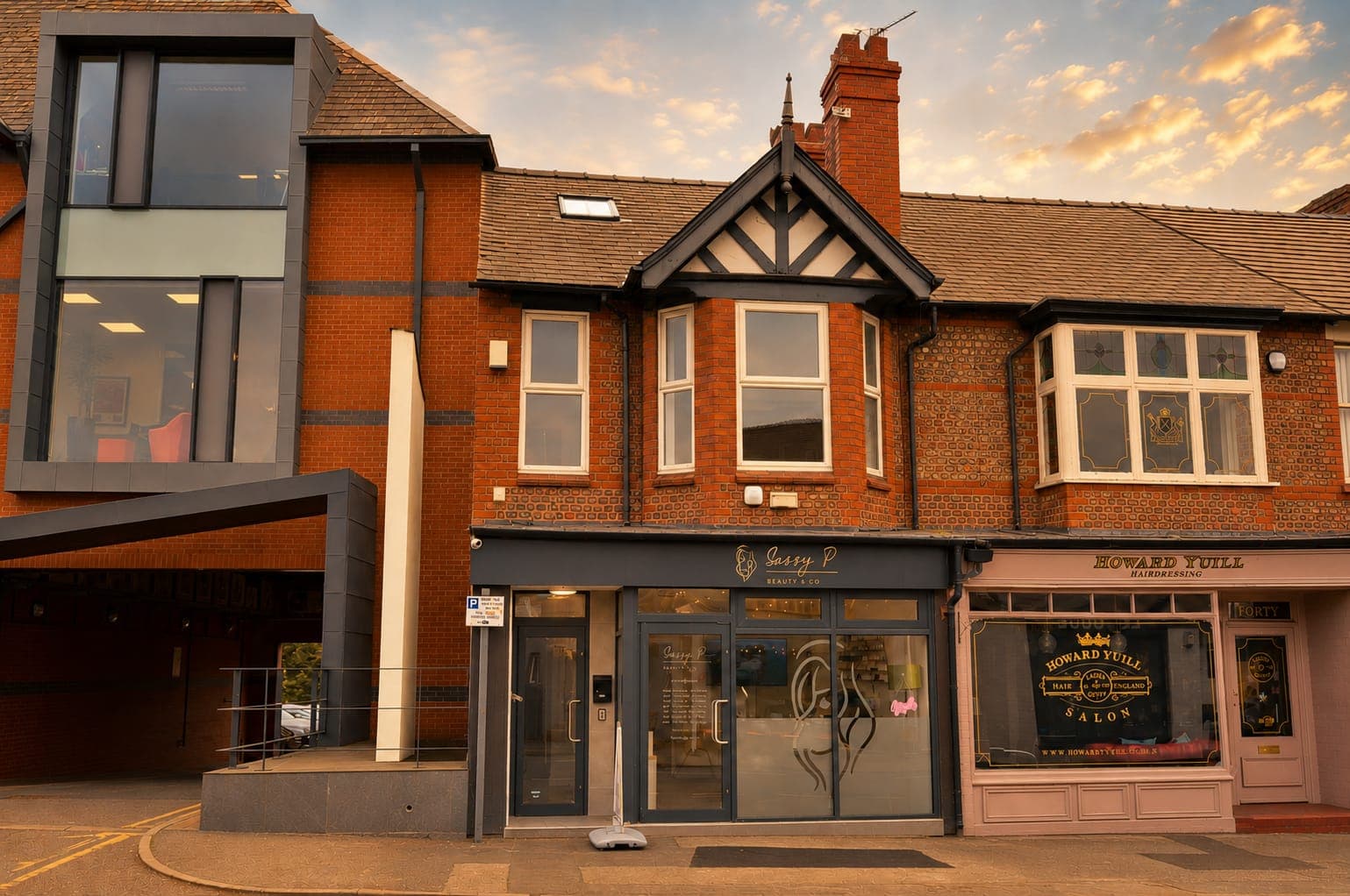 Exterior of Shiv House, Cheshire