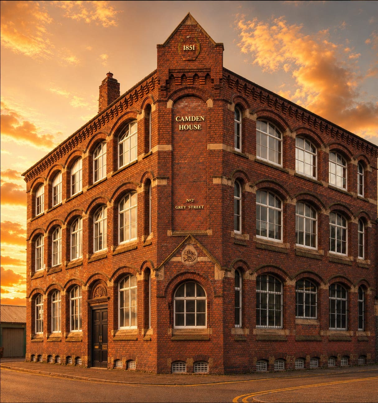 Exterior of Camden House, Tameside